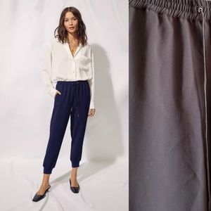 Aritzia Wilfred Buffon Grey Jogger Pants